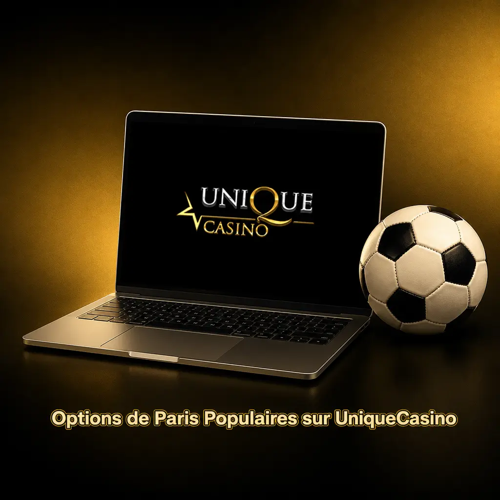 Options de paris sportifs sur UniqueCasino